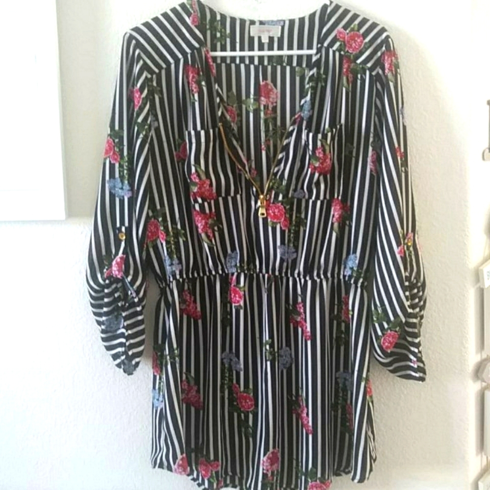 STELLA TWEED BLOUSE